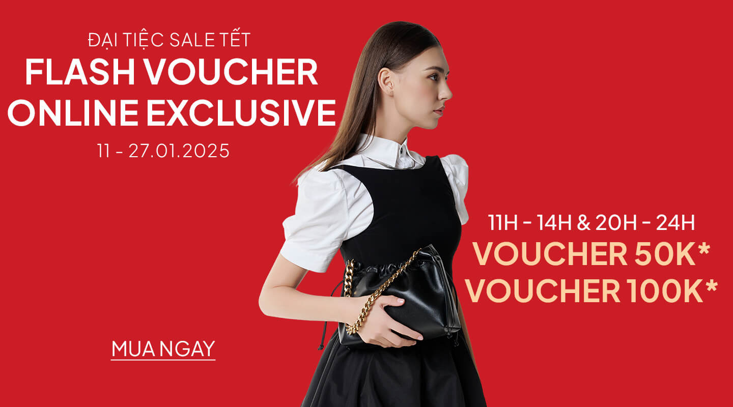 ĐẠI TIỆC SALE TẾT - FLASH voucher 