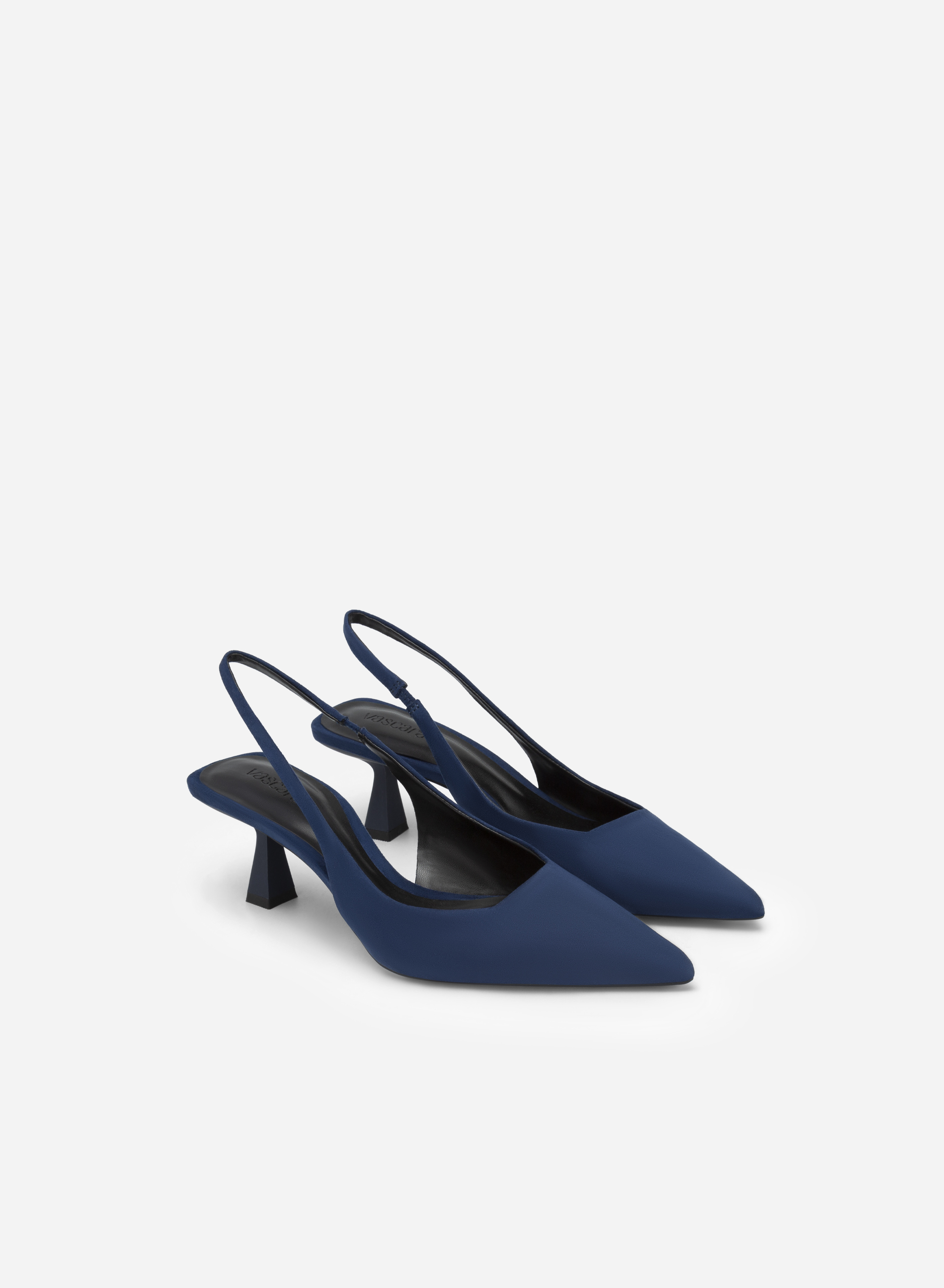 Blue slingbacks hot sale