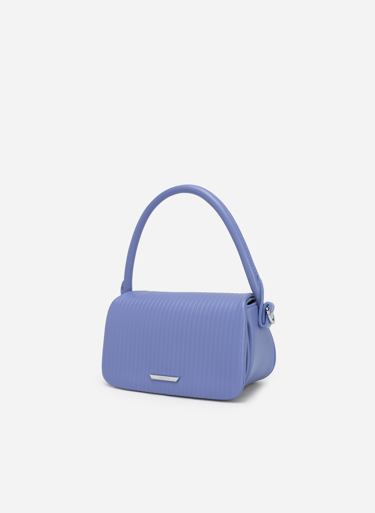 Embossed Stripe Mini Handbag - SAC 0306 - Purple - vascara.com