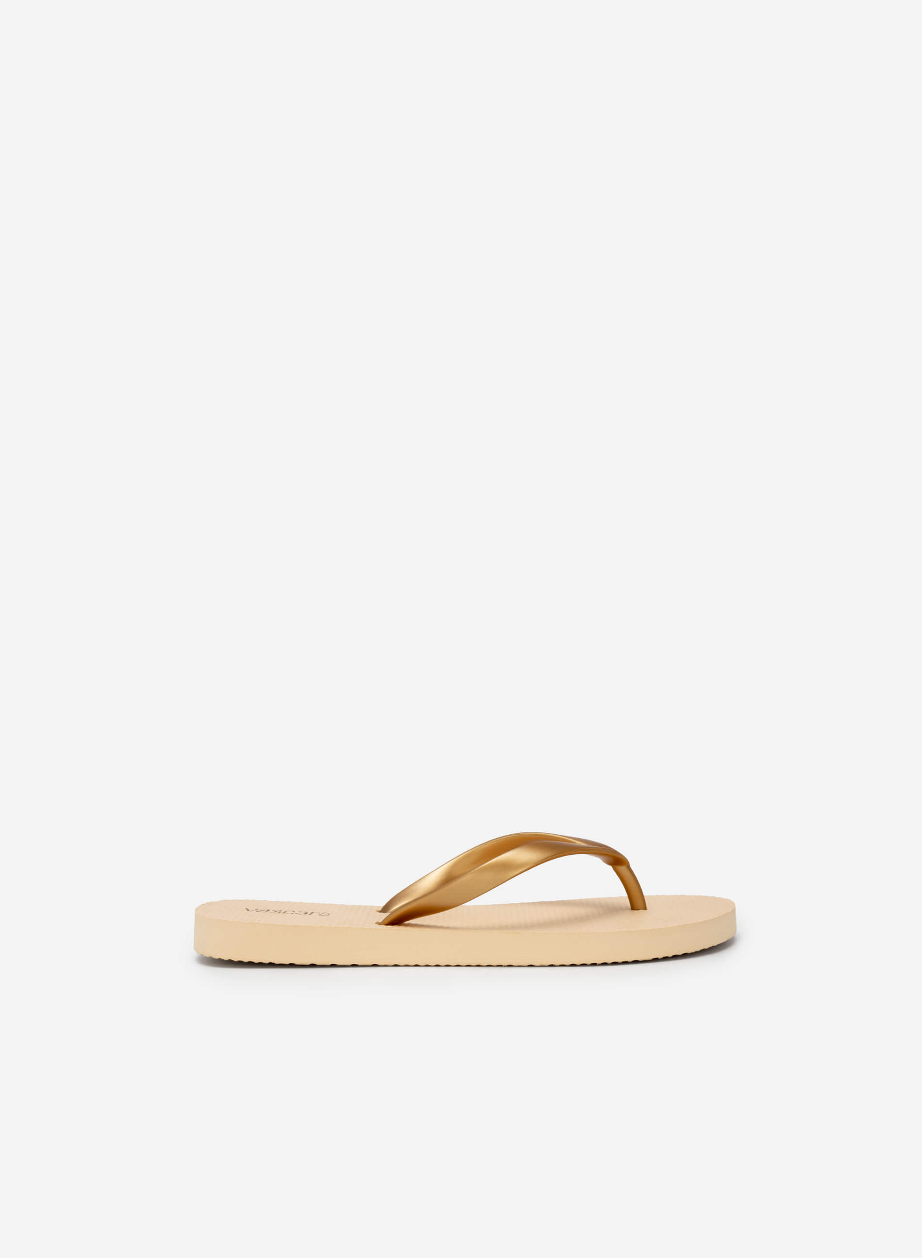 Monochrome Flip Flops - FLI 0186 - Rose Gold | VASCARA