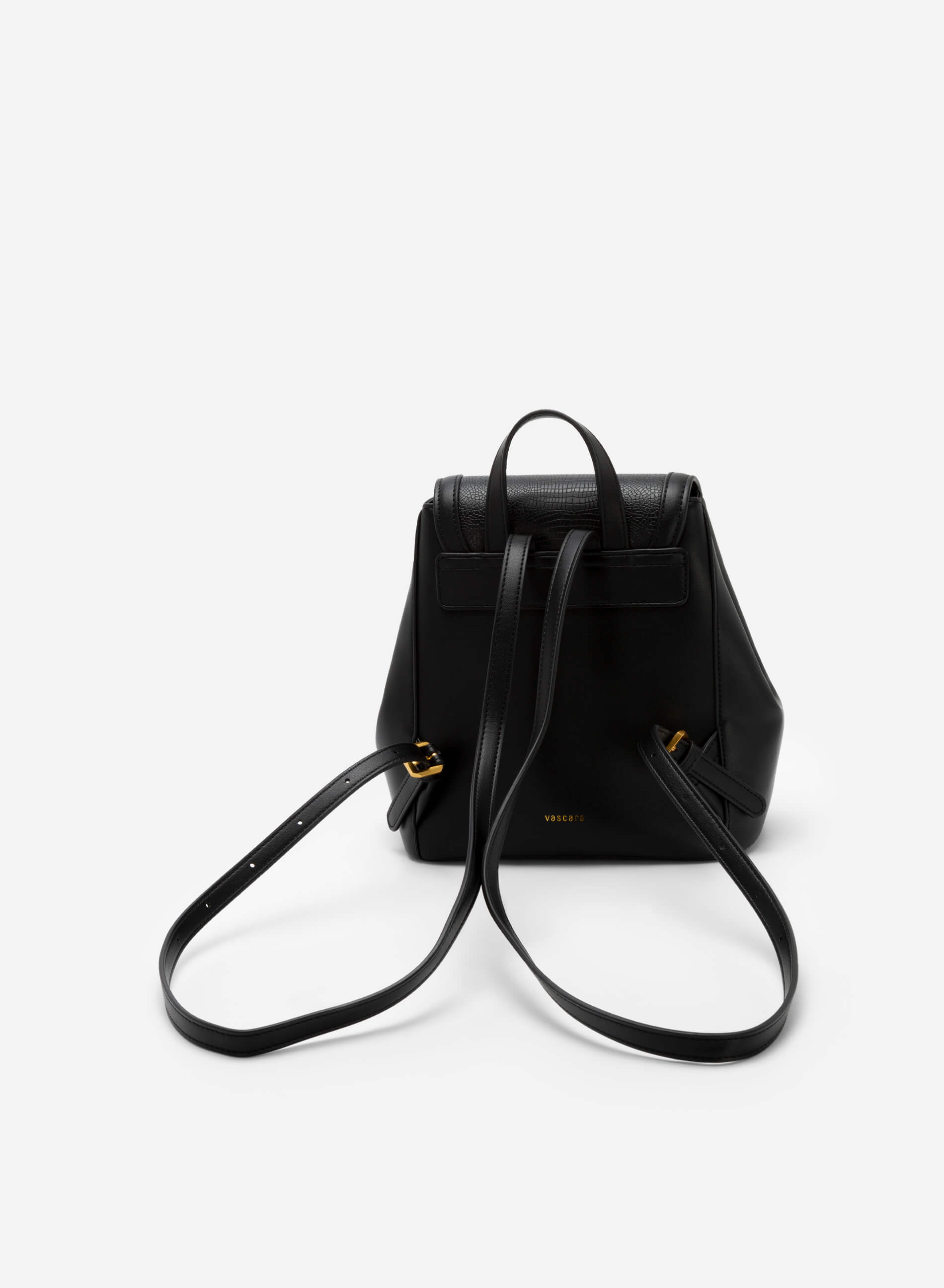 Black flap clearance backpack