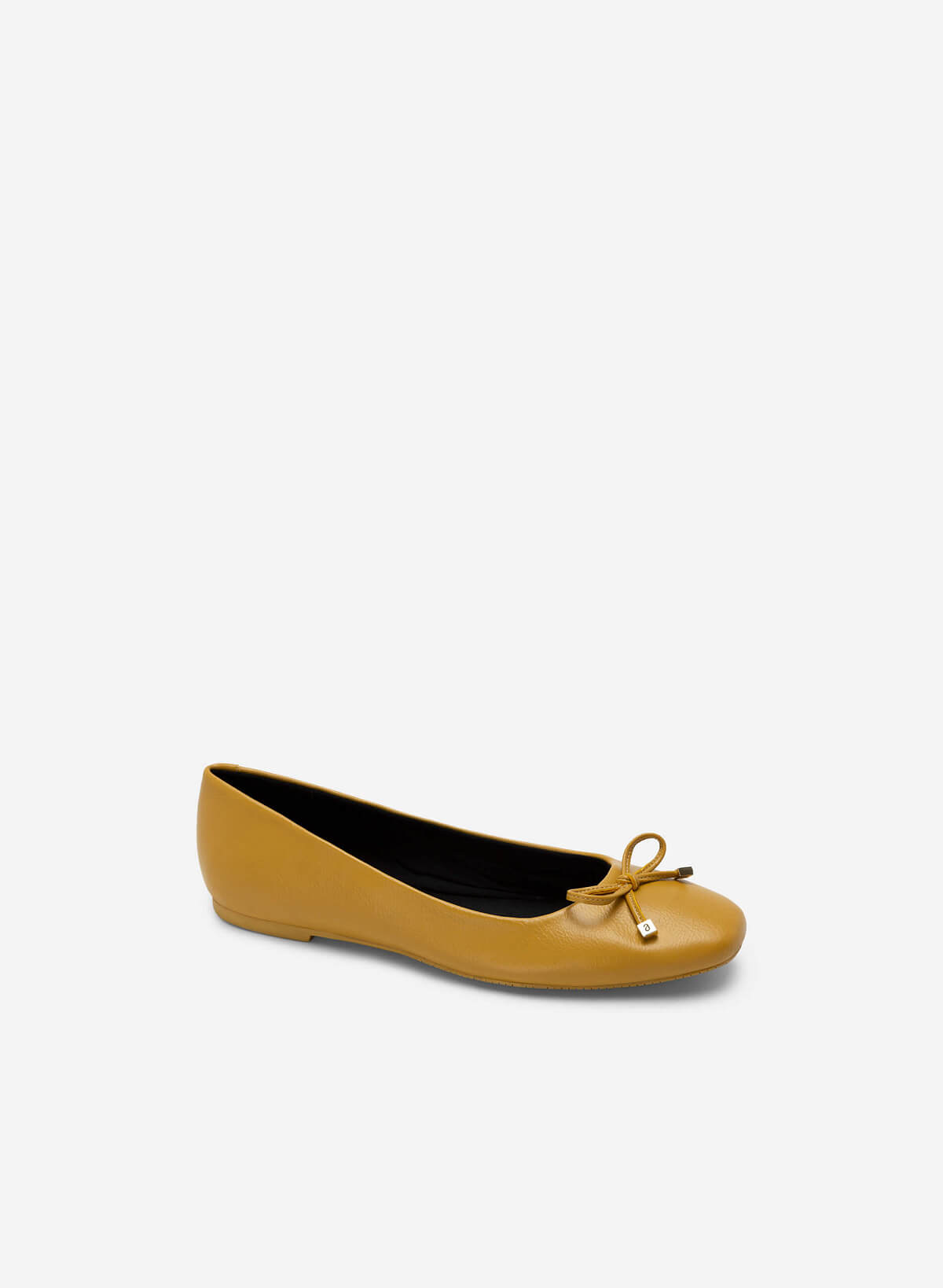 Bow Tie Décor Ballerinas - SLI 0426 - Yellow - vascara.com