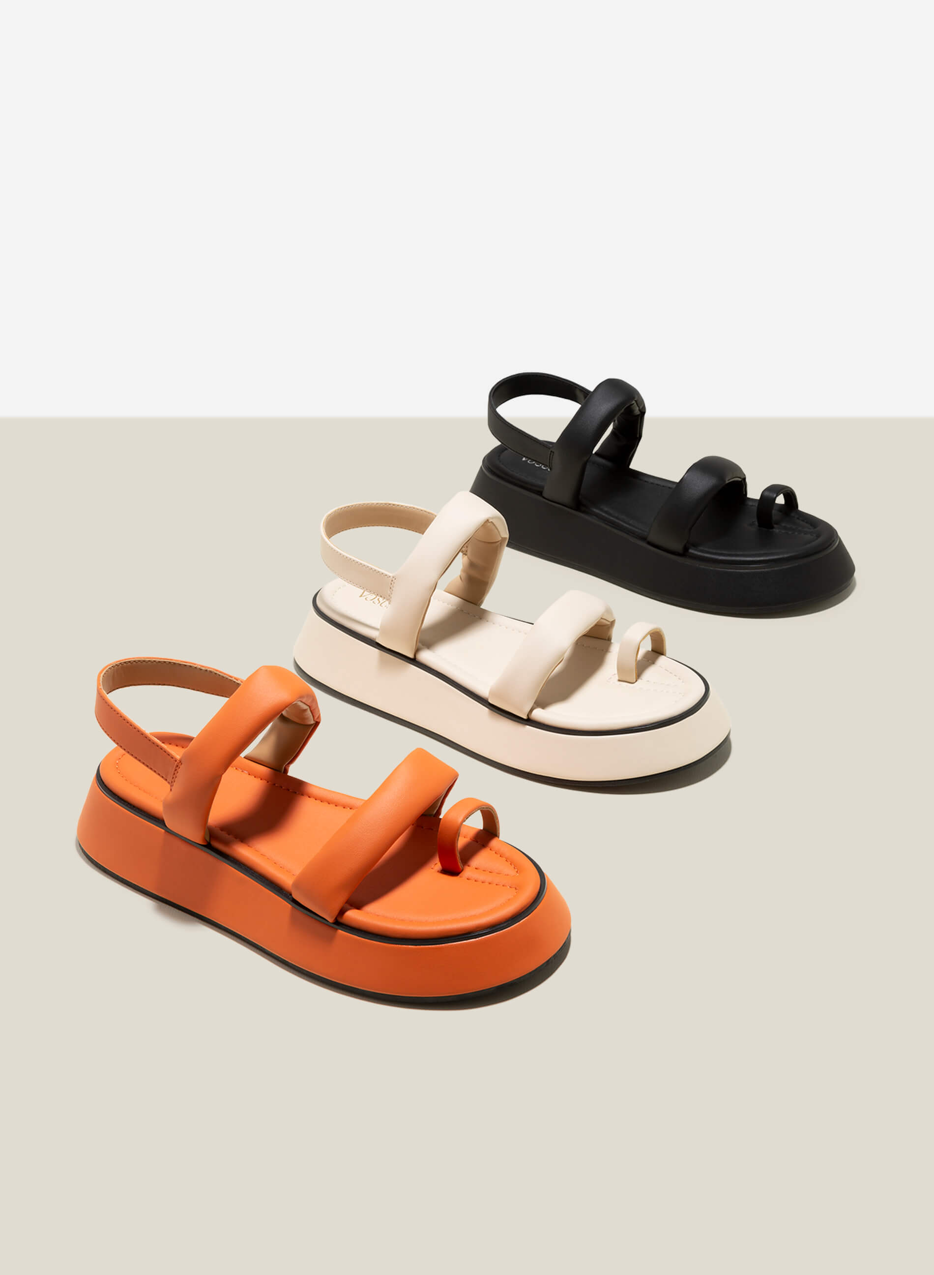 Colorful on sale chunky sandals