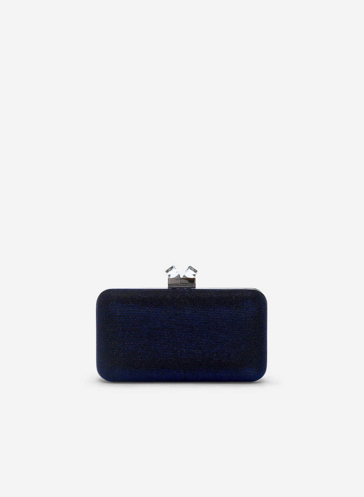 Crystal Lock Clutch - CLT 0111 - Black - vascara.com