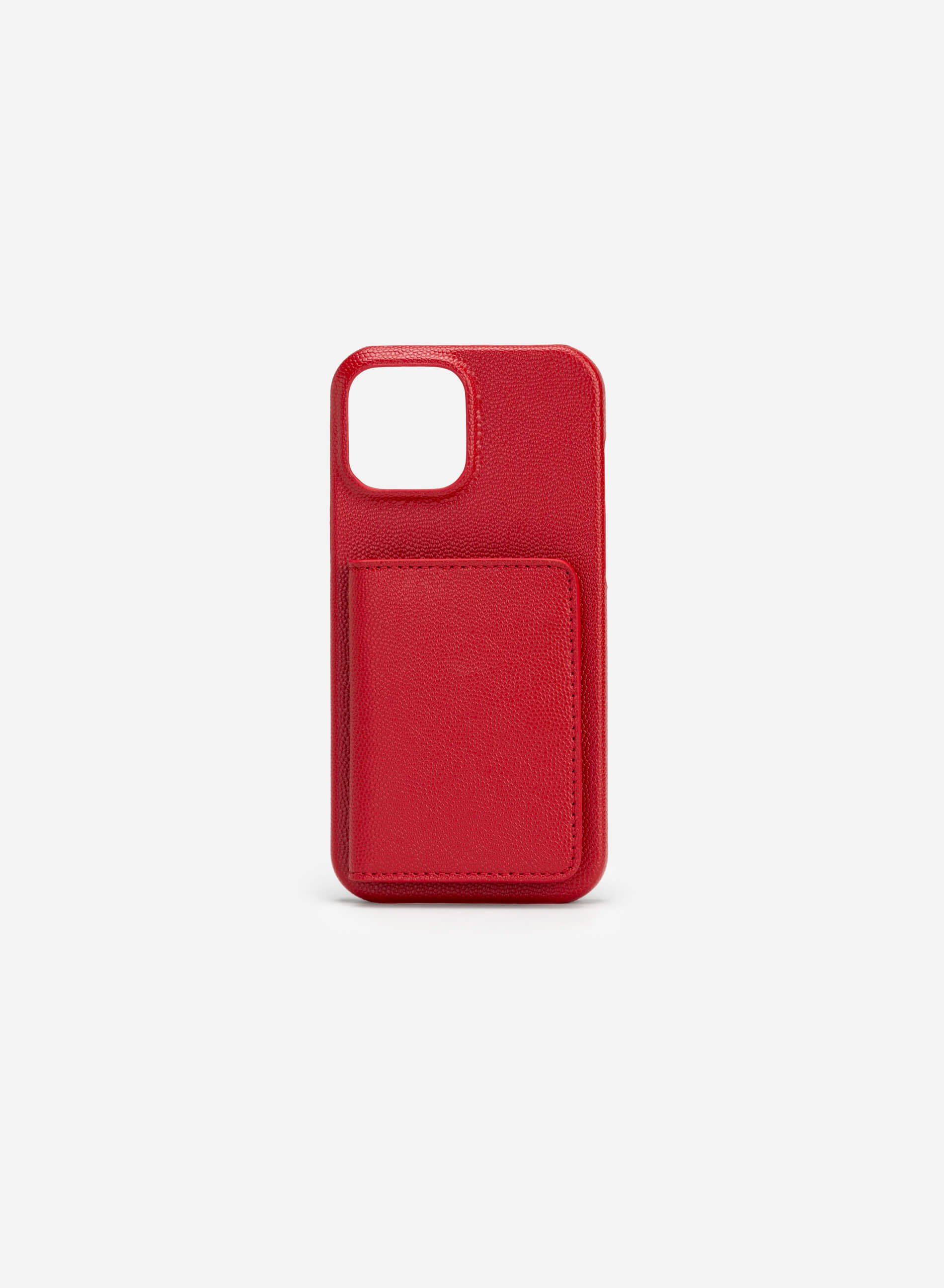 Mini Card Holder Mixed iPhone 13 Pro Max Phone Case CAS 1306 Red Vascara