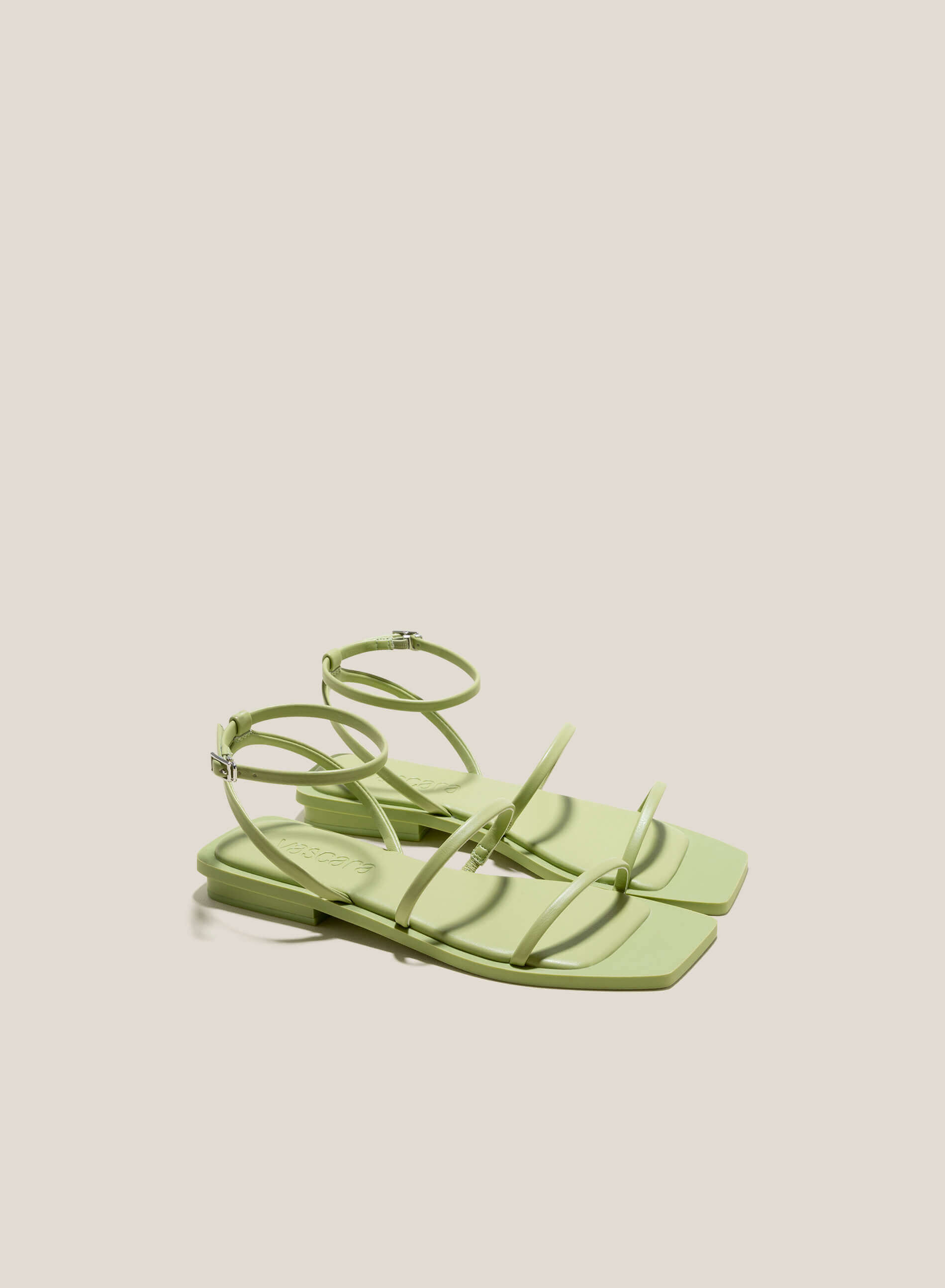 Strappy Sandals - SDL 0335 - Mint | VASCARA