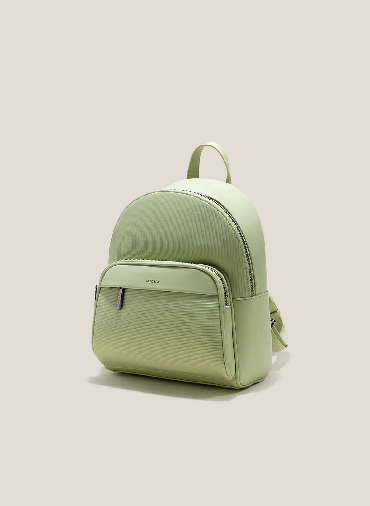 Embossed Side Box Backpack - BAK 0190 - Mint - vascara.com