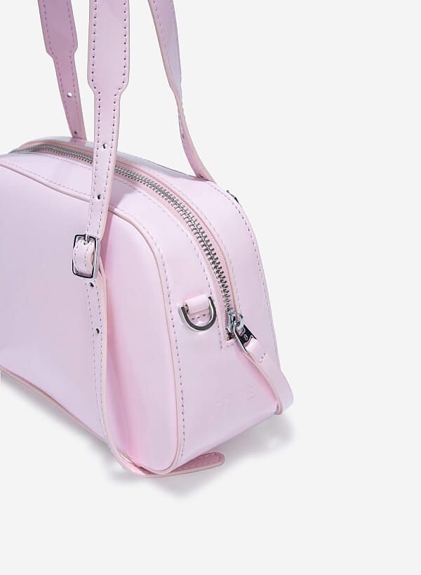 Túi nhỏ cầm tay và đeo chéo MINI LOAF HANDBAG - HAN 0001 - Màu hồng - VASCARA