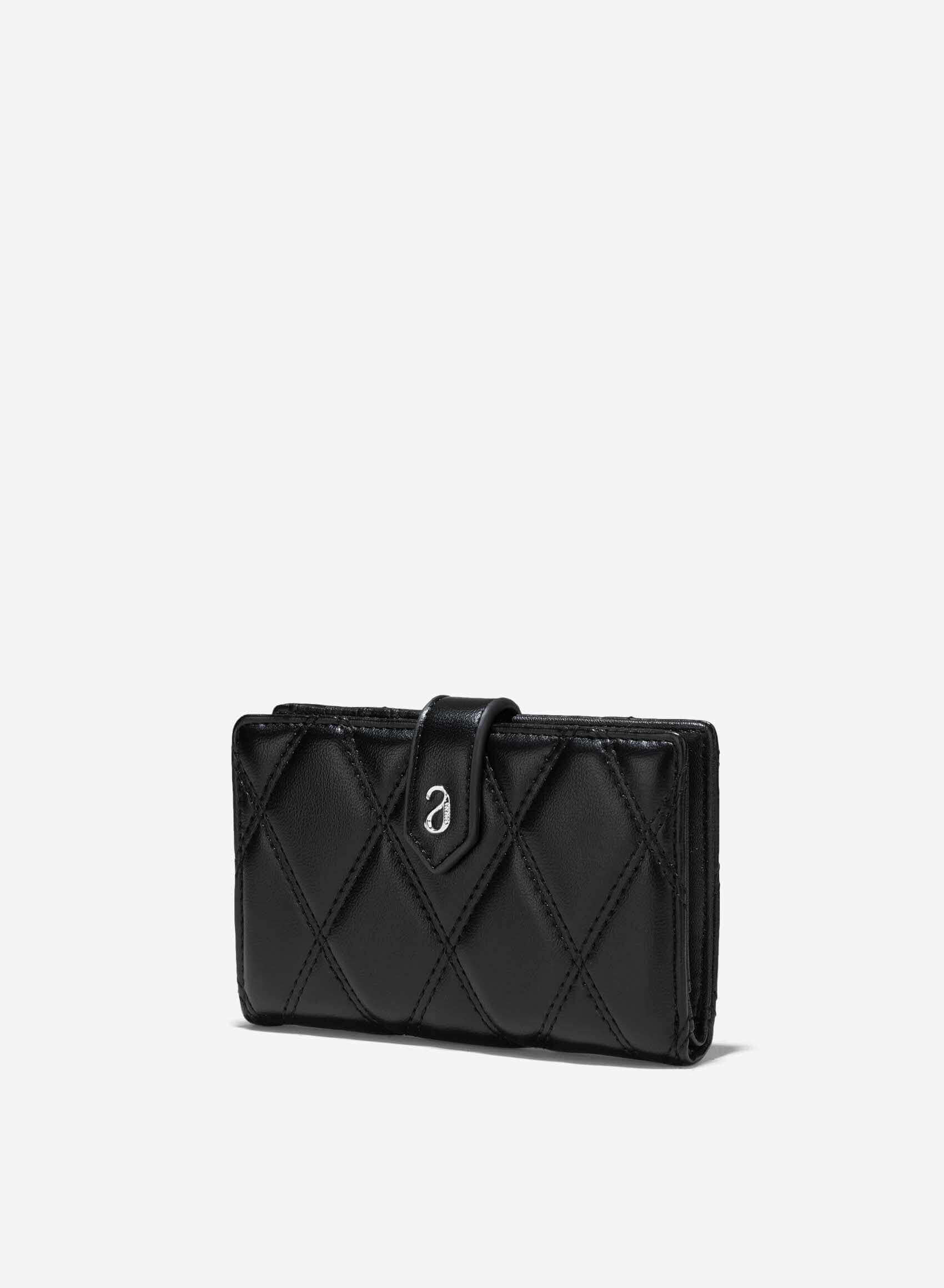 Quilted mini wallet sale