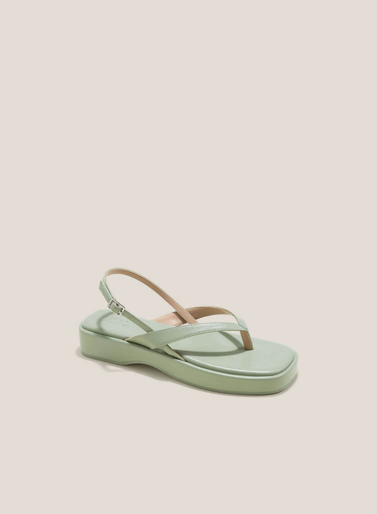 Clip-Toe Sandals - SDL 0338 - Mint - vascara.com