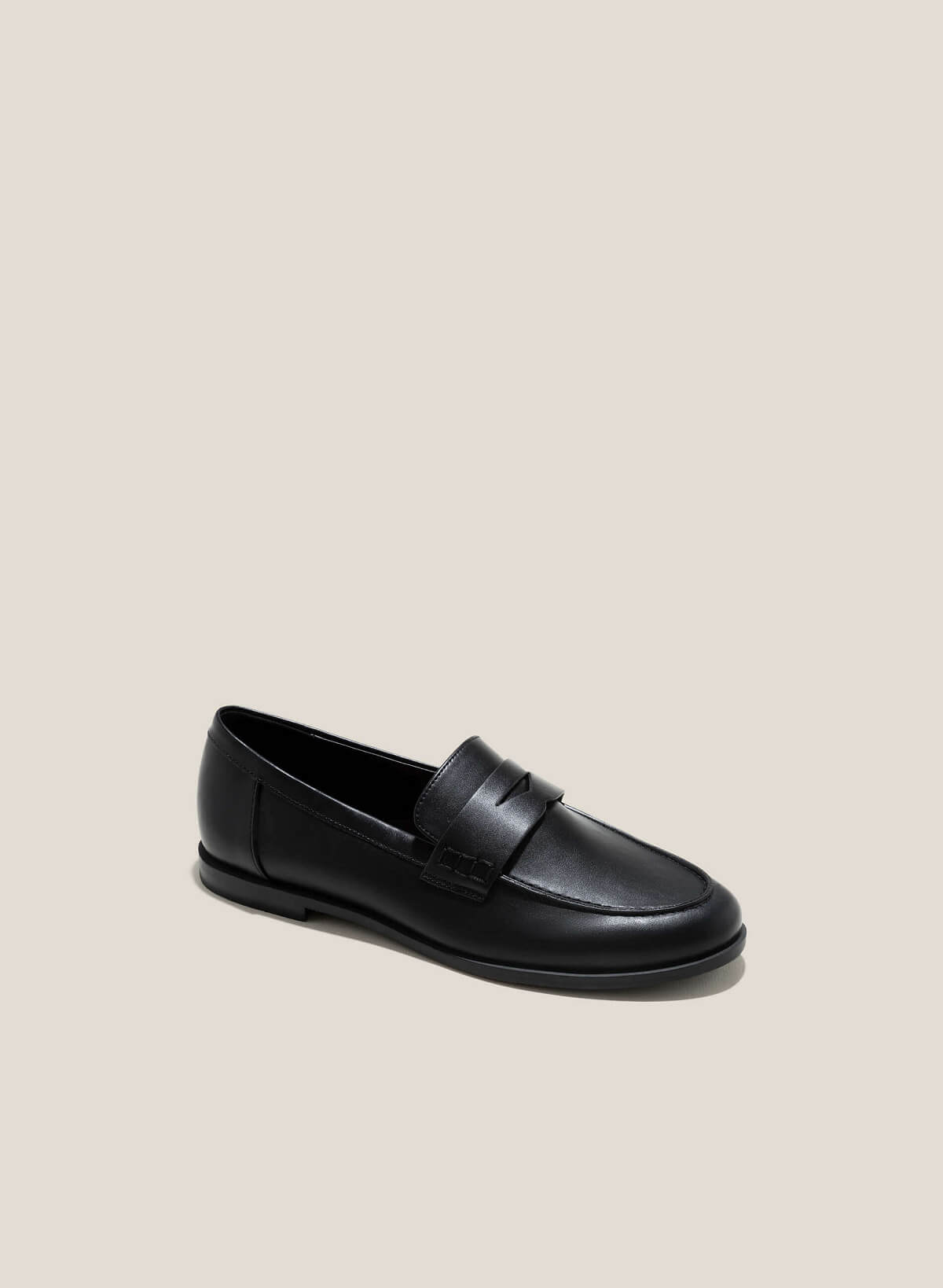 Penny Loafers - LOA 0107 - Black - vascara.com