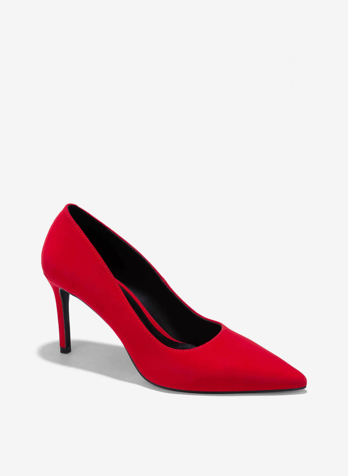 Stiletto Heels Pointed Pumps - HIG 0647 - Red - vascara.com