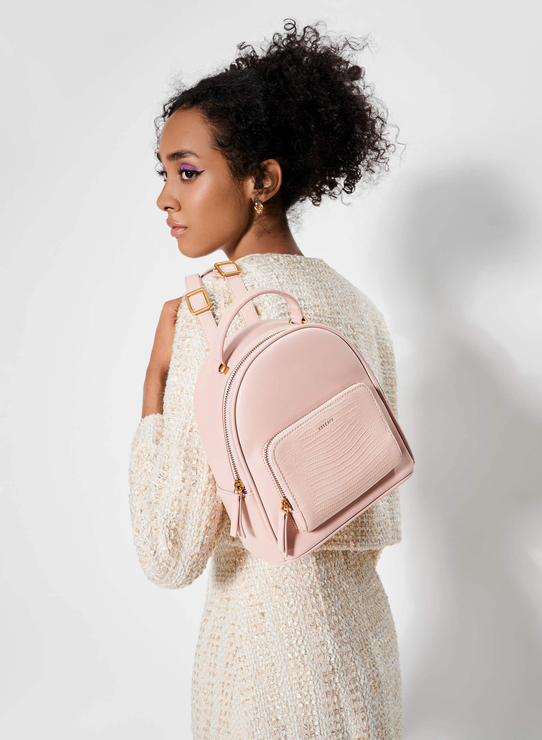 Rose pink backpack online