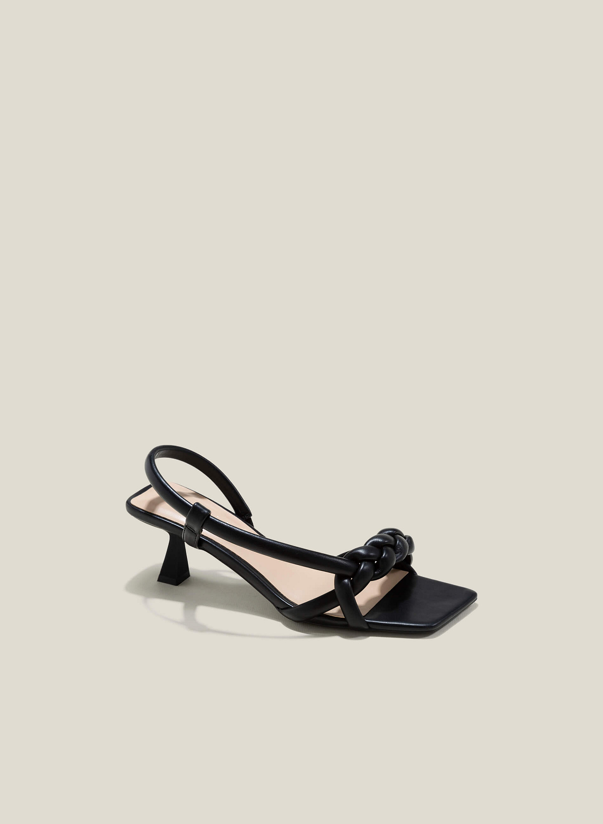 Puffy Strap Sandals - PUM 0772 - Black - vascara.com