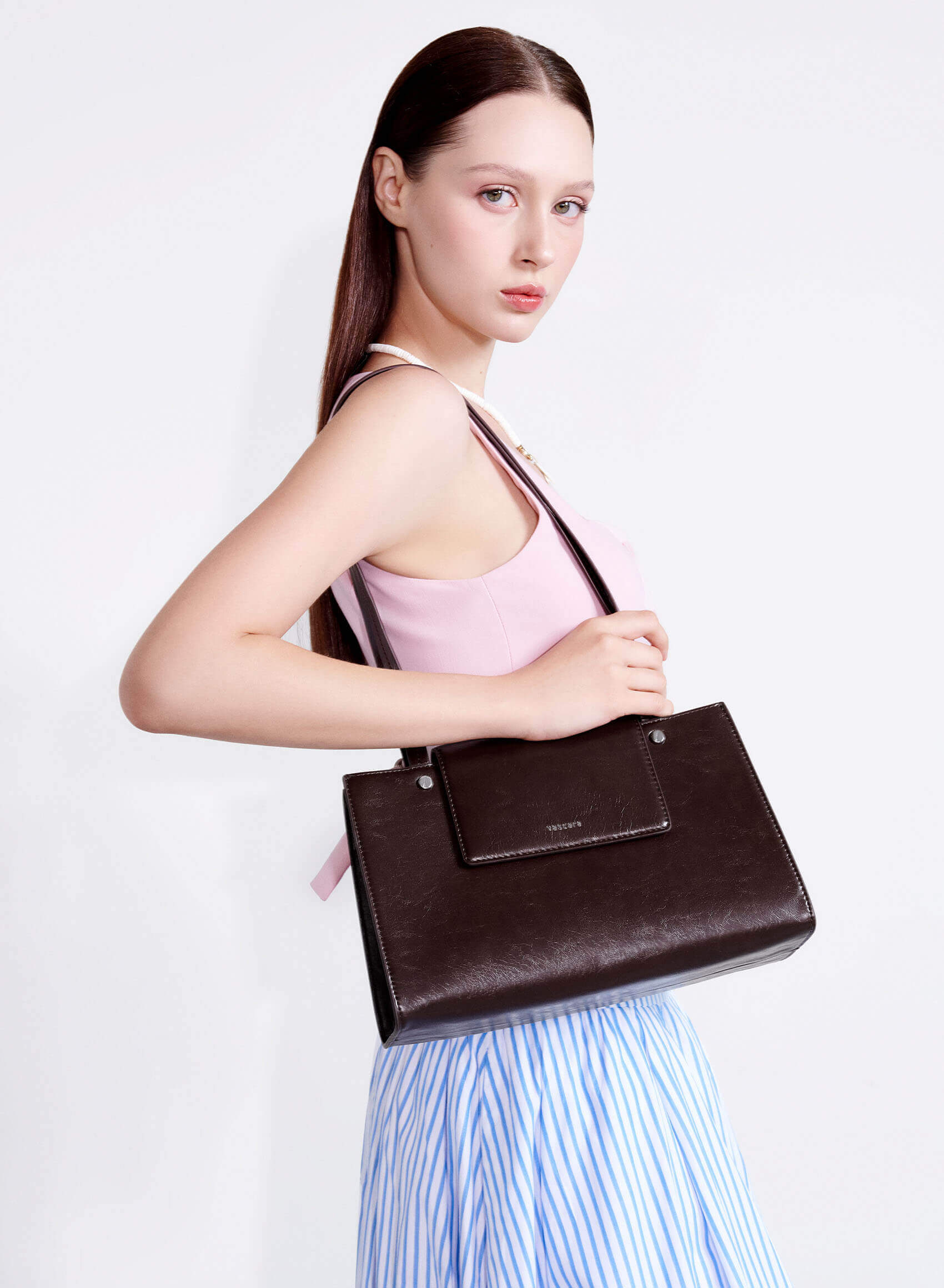 Flap tote bag online