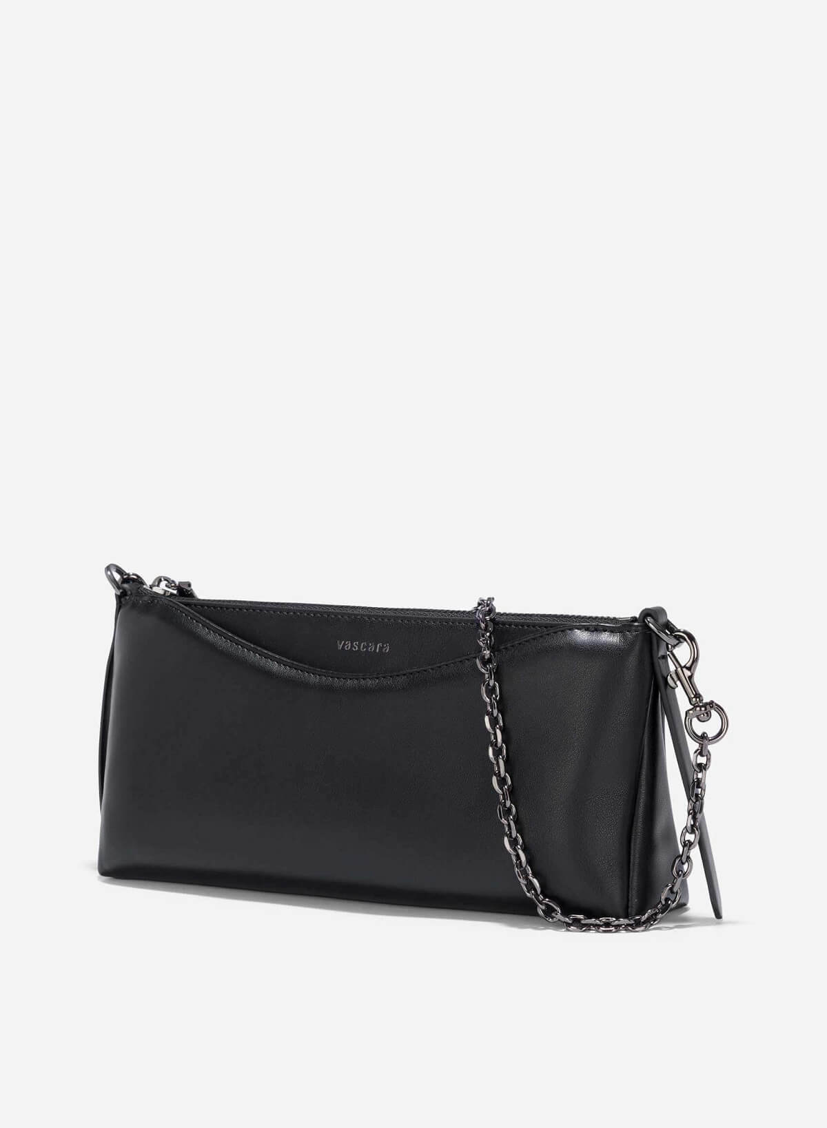 Soft Baguette Bag - MES 0257 - Black - vascara.com