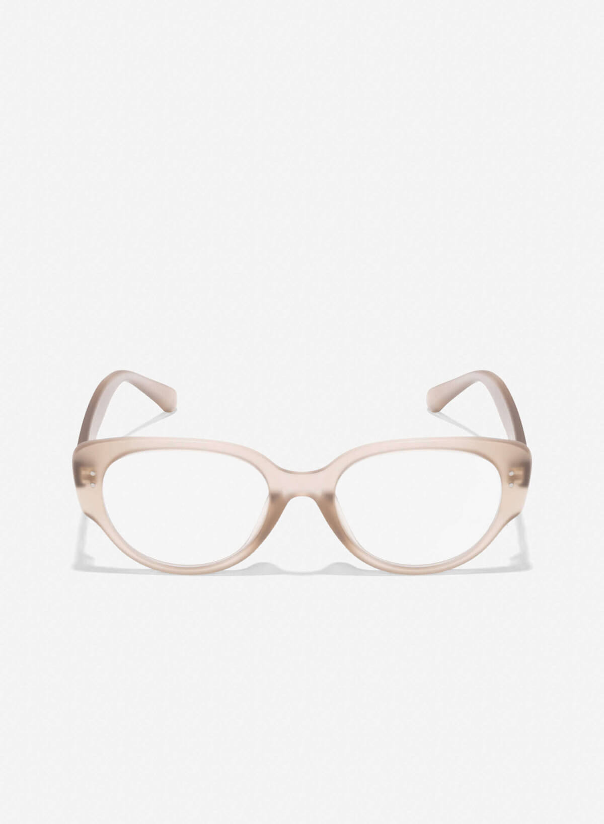 Transparent Frames Wayfarer Glasses - WFA 0059 - Beige | VASCARA