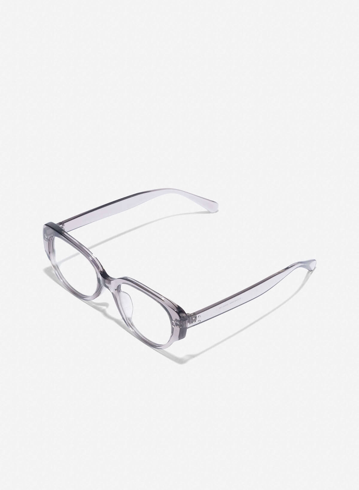 Transparent Frames Wayfarer Glasses - WFA 0059 - Gray - vascara.com