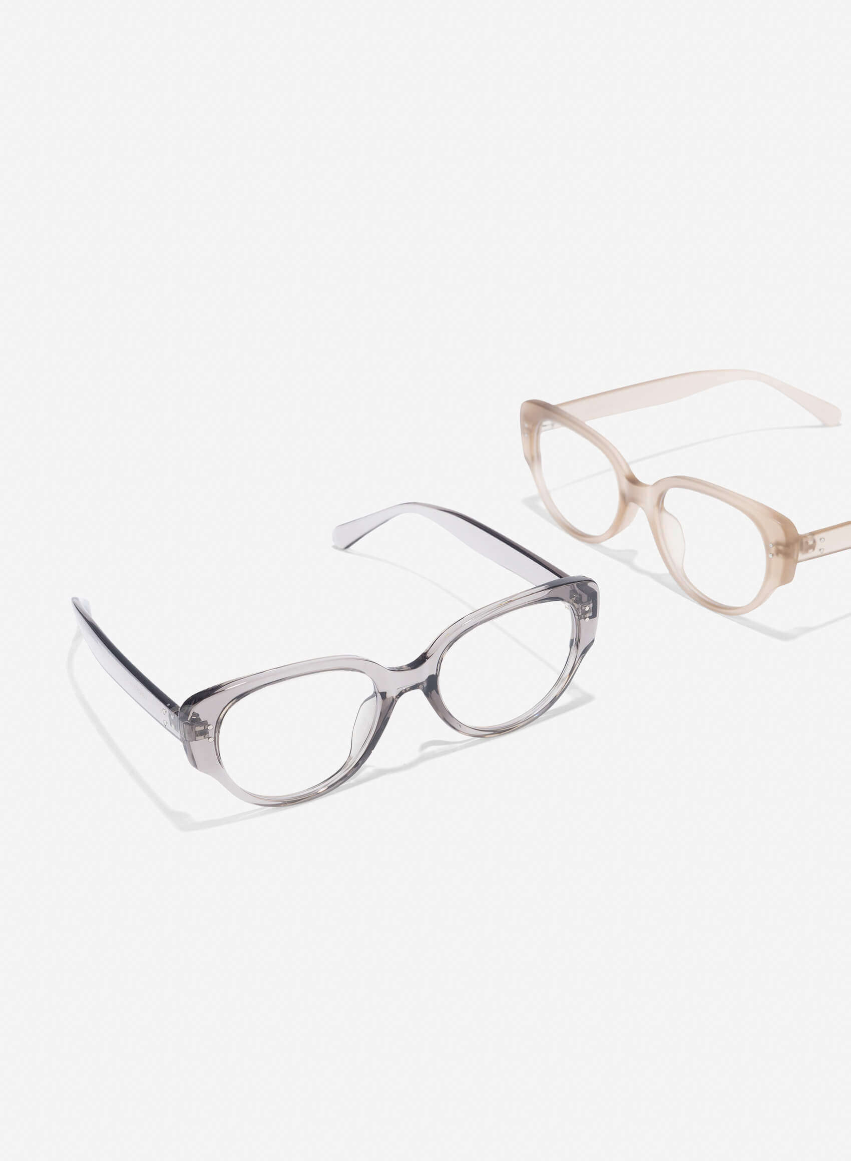 Transparent Frames Wayfarer Glasses - WFA 0059 - Gray | VASCARA