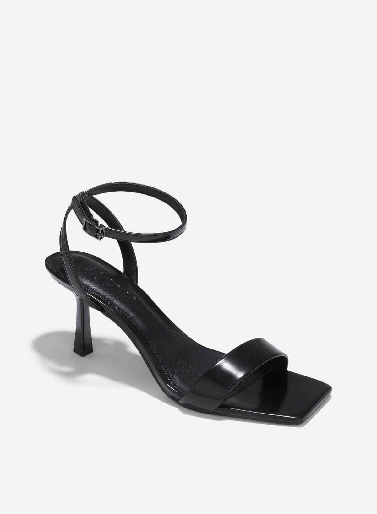 High Heeled Sandals - PUM 0793 - Black - vascara.com