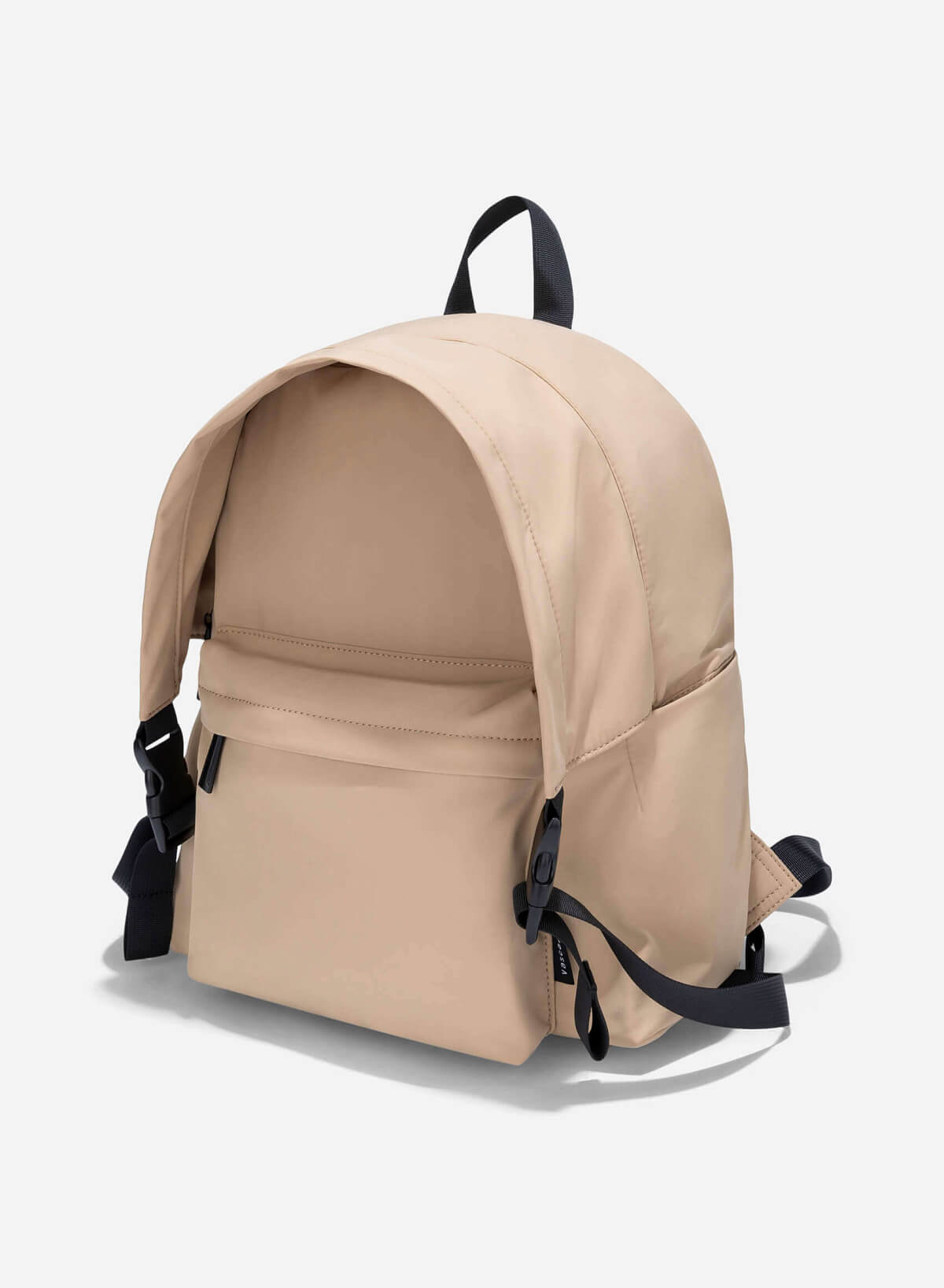 Parachute Fabric Sporty Backpack - BAK 0203 - Light Brown - vascara.com