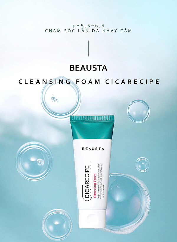 Sữa rửa mặt Beausta Cicarecipe 100ml - VASCARA