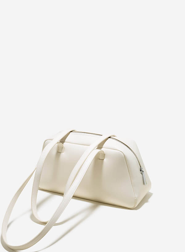 Loaf shoulder bag - CON 0001 - Màu kem - VASCARA