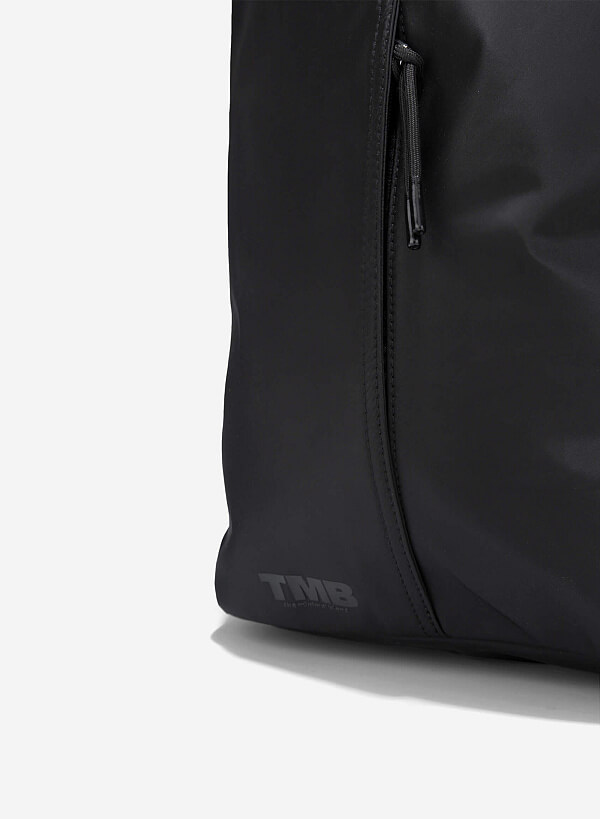 Túi vải cuộn tròn ROLLING BAG - TMB 0002 - Màu đen - VASCARA