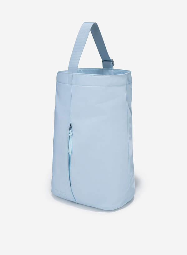 Túi vải cuộn tròn ROLLING BAG - TMB 0002 - Màu xanh da trời - VASCARA