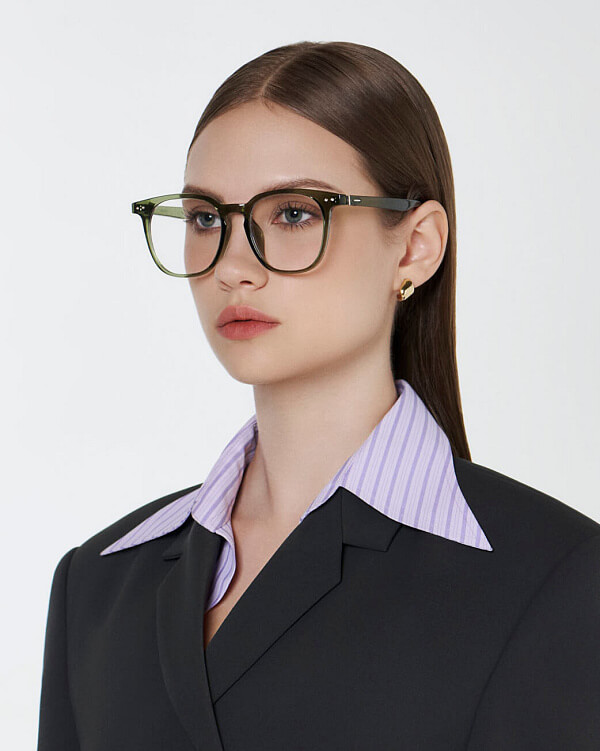 Gọng kính dáng wayfarer Lillia