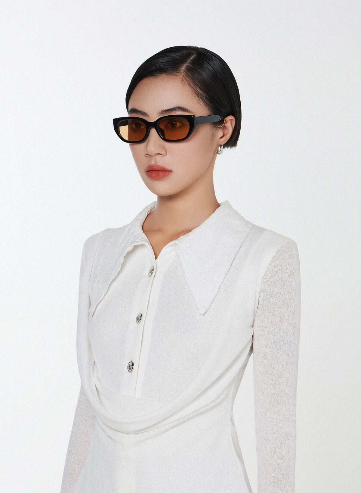 Natalie Sunglasses - SPC 0016 - Black - vascara.com