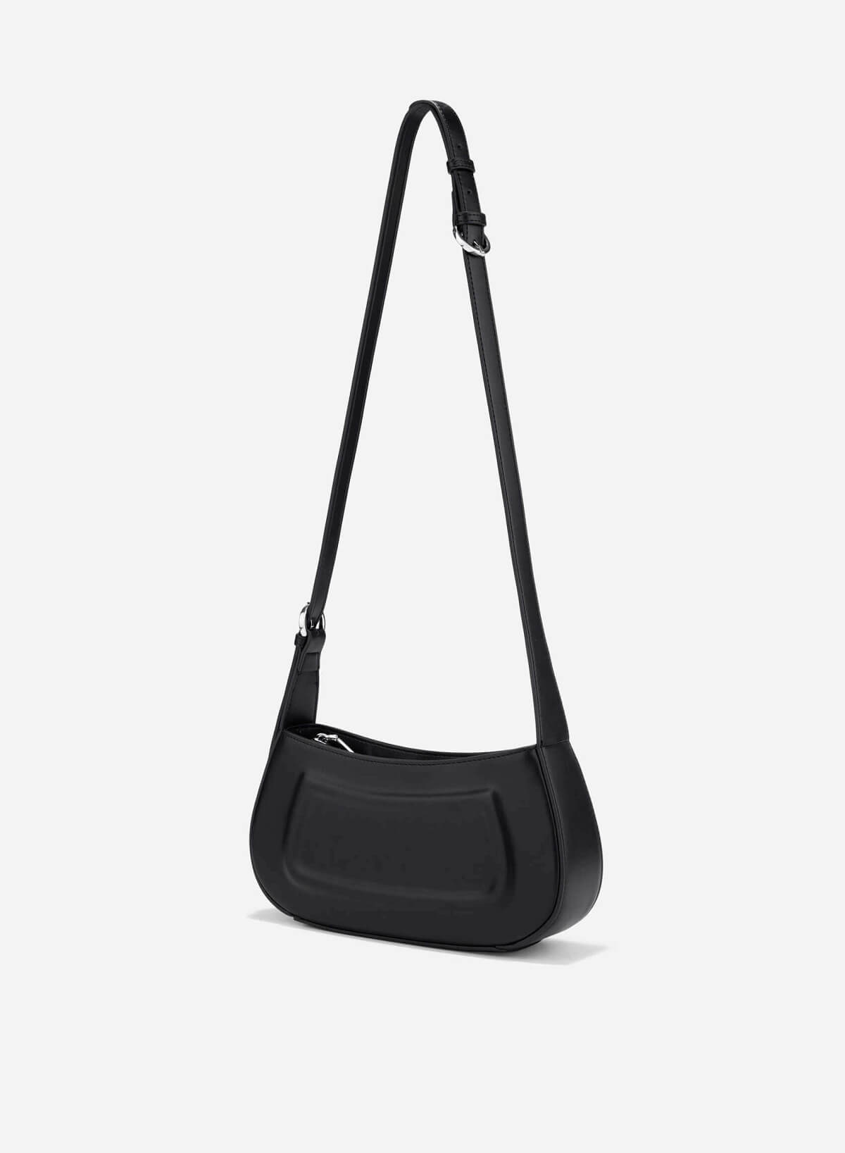 3D Bombe Shoulder Bag - MES 0272 - Black - vascara.com