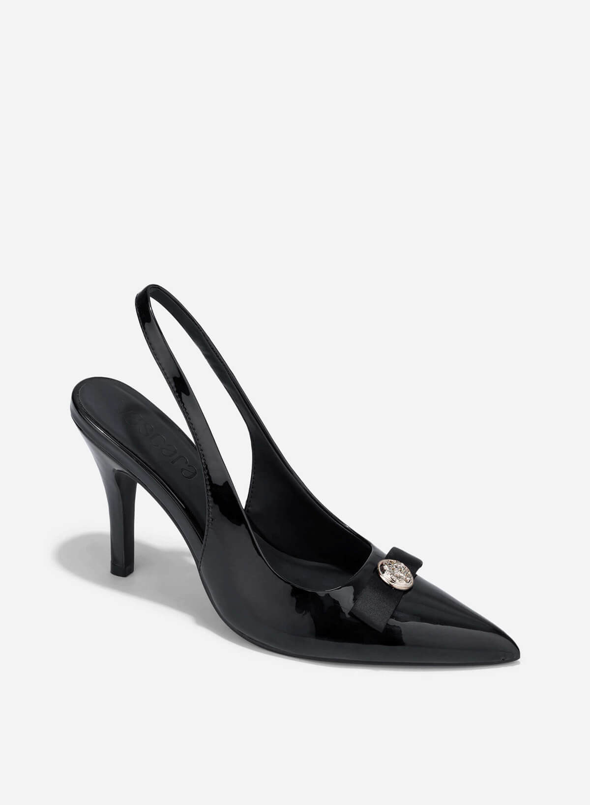 D'orsay Point-toe With Bow - HIG 0688 - Black - vascara.com