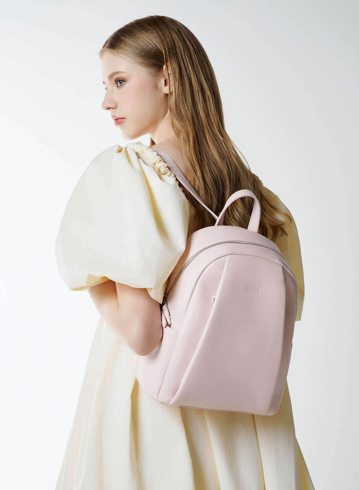 Layer Casual Backpack - BAK 0218 - Light Pink - vascara.com