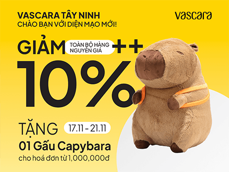 VASCARA TÂY NINH CHÀO BẠN VỚI DIỆN MẠO MỚI!