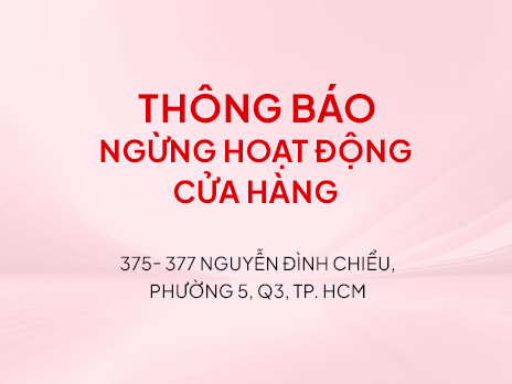 THÔNG BÁO TẠM NGỪNG HOẠT ĐỘNG CỬA HÀNG