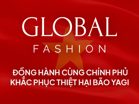 Global Fashion đồng hành cùng cơ quan Chính phủ khắc phục thiệt hại bão Yagi