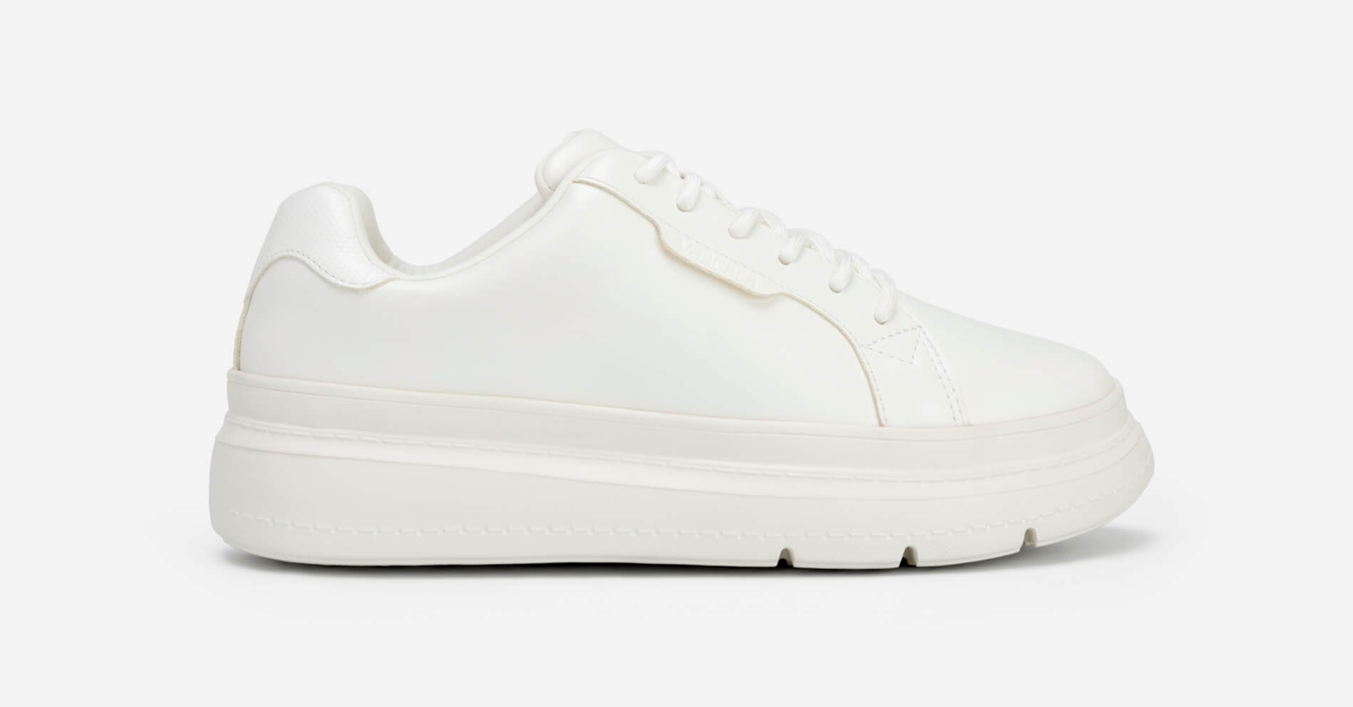 Giày sneaker phối vân da kỳ đà đế cao - SNK 0048 - Màu trắng