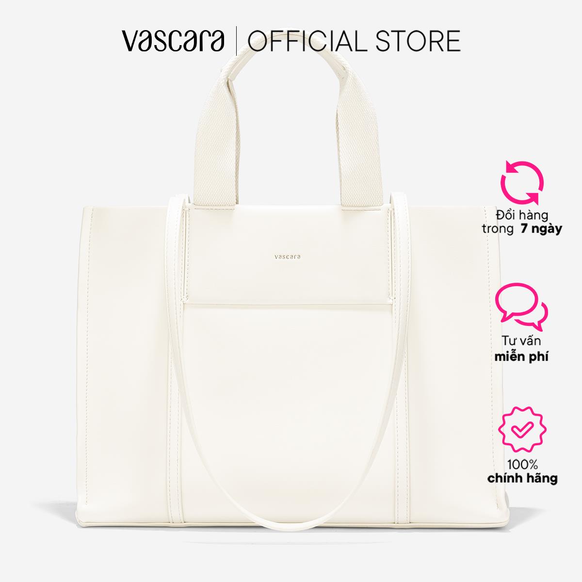 [Voucher 10%] Vascara Túi Tote Basic Quai Đôi - TOT 0161